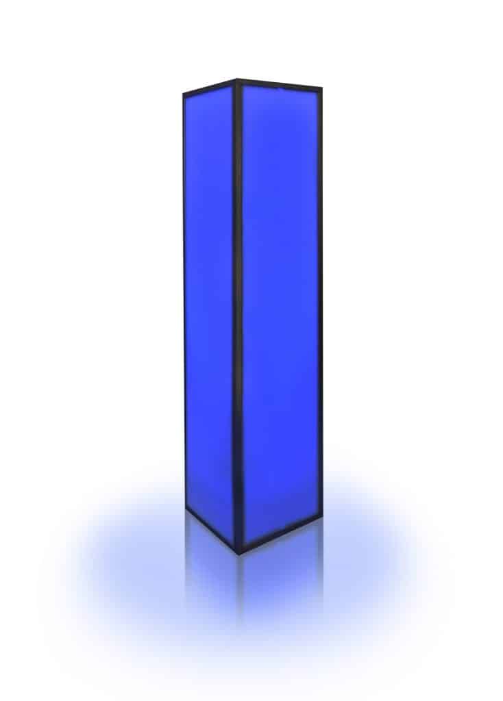 6FT L.E.D. ACRYLIC PILLAR | Modern Event Rental