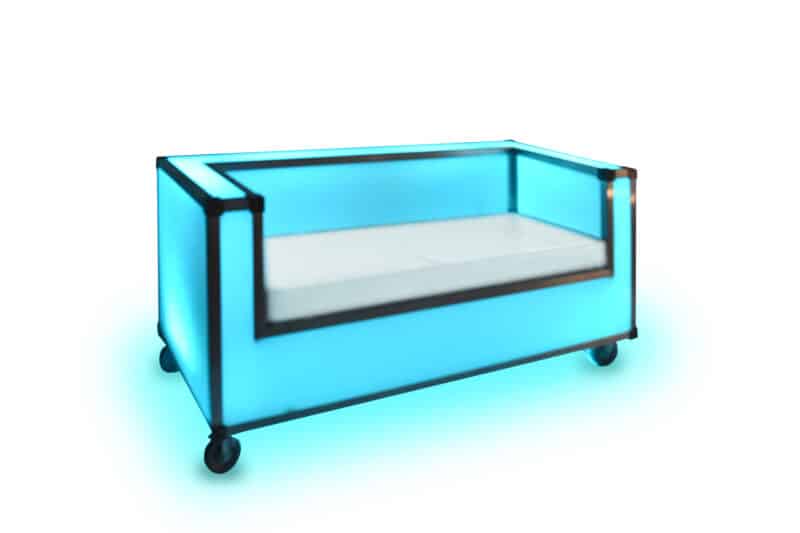 Illuminated Sofa Blue