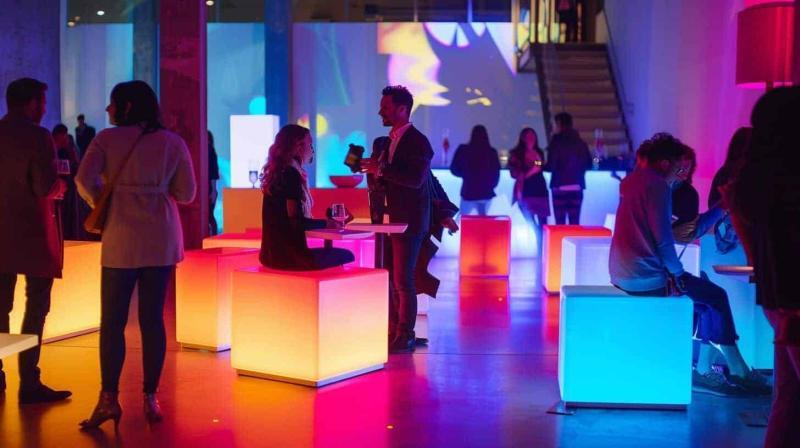 Austin Illuminated LED Furniture Rentals