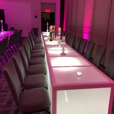 Milwaukee Illuminated LED furniture Rentals