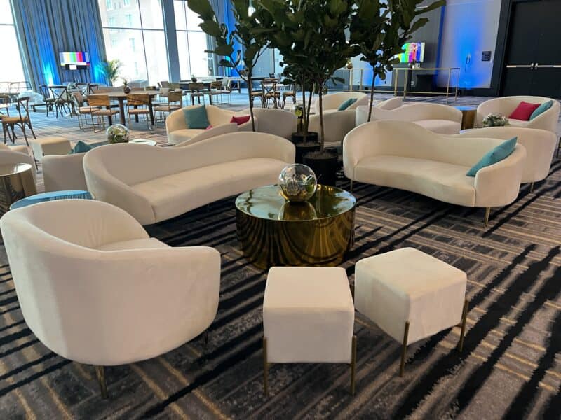Lounge Furniture Rental-Modern Event Rental